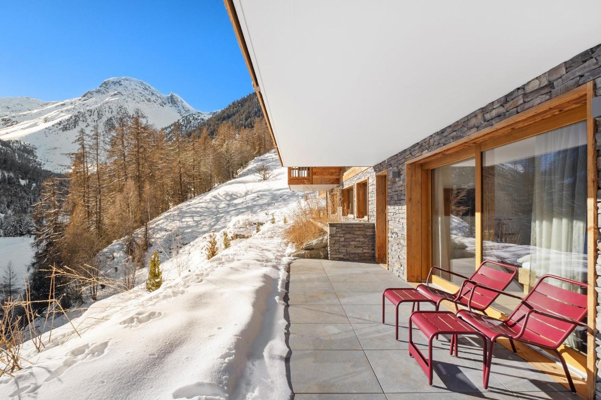 Chalet Les Rahas By Mrs Miggins Grimentz Esterno foto